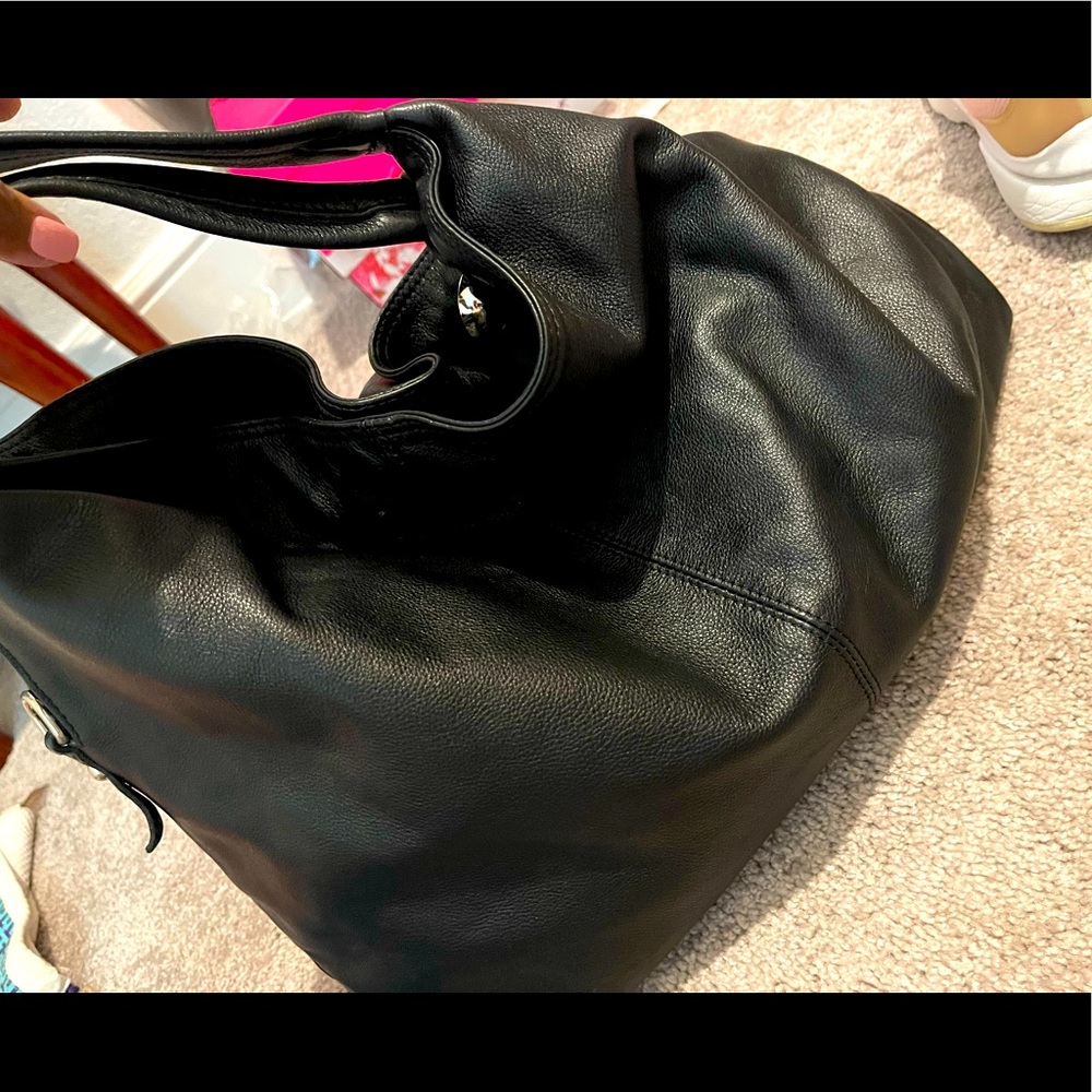 Furla leather hobo bag
